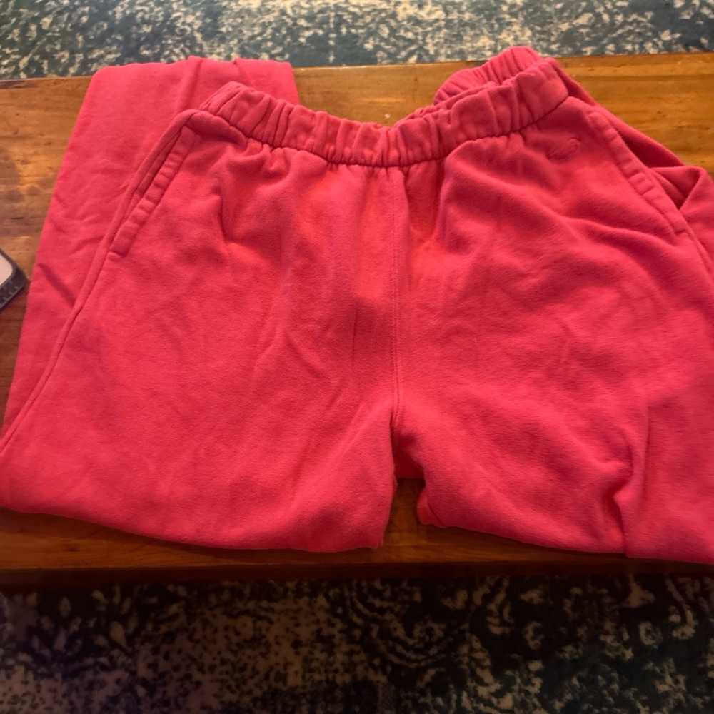 Pink sweatpants